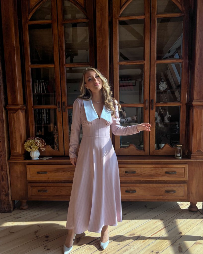 Jane roza haljina